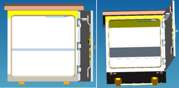 Приложение небольшой коробки металла на открытом воздухе для вентиляторной системы охлаждения держателя поляка одностеночной