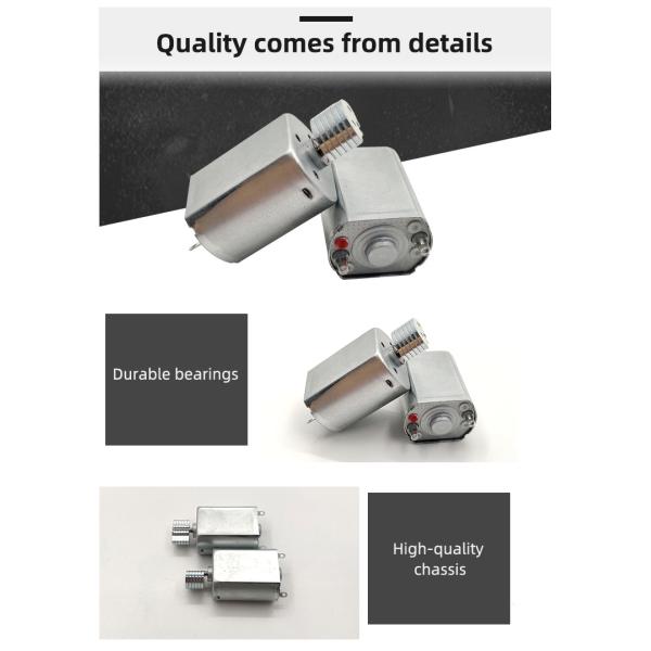 Faradyi Customized High Quality  130 1.5v 3.7v Dc Micro Carbon Brush Motor For Toys And Soap Dispenser