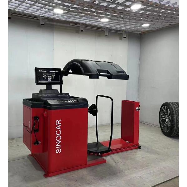 Compact Automatic Wheel Balancing Machine Auto Tire Balancing Equipment