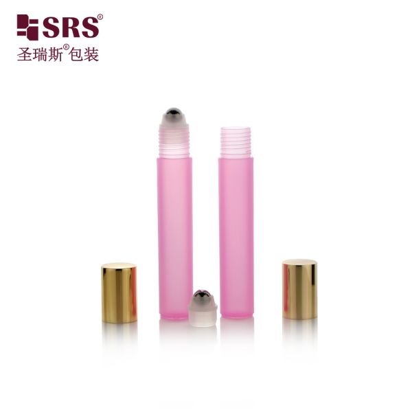 RPA 15ML Injection Custom Color PP Roller Ball Bottle For Eye Serum Gel