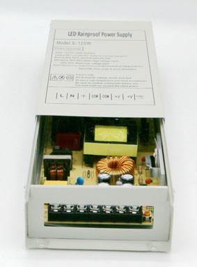 rain-proof smps 12V10A120W single output  SMPS with CE DC12V1200W full watt Iron Case for LED Lighting Factory Outlet