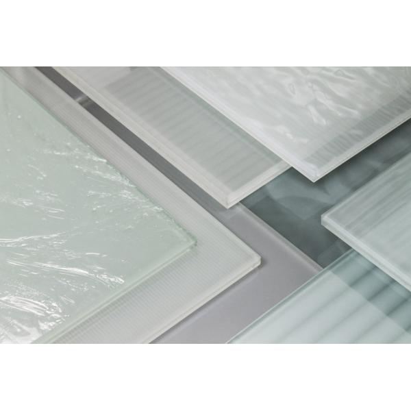 Clear Tempered Safety Glass 3mm-19mm Frosted Toughened Glass Safety 3600mm×18000mm With Good Thermal Stability