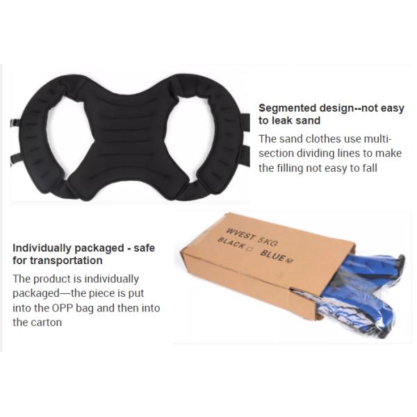 Comfortable Adjustable Heria Weight Vest Wear Resistant Boxing Training Vest