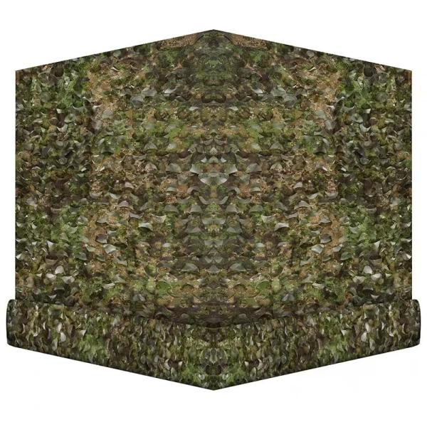 Camouflage Leaf Netting Jungle Desert Double Layers 300D 6.5ft X 10ft 2x3m 6.5ft X 20ft 2x6m