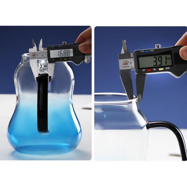 Хандмаде стеклянный Карафе с чашкой, большой Карафе воды для дома/ресторана