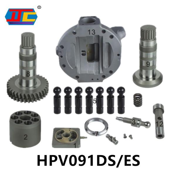 Pièces de pompe de Hitachi HPV091DS HPV091ES pour l'excavatrice de Hitachi