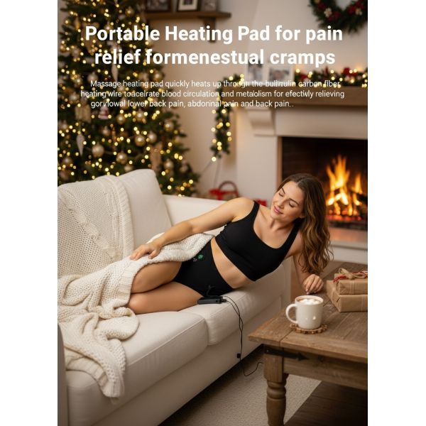 Customizable Graphene Electric Heated Panties Antibacterial For Women​ Warm Palace Heated Underwear