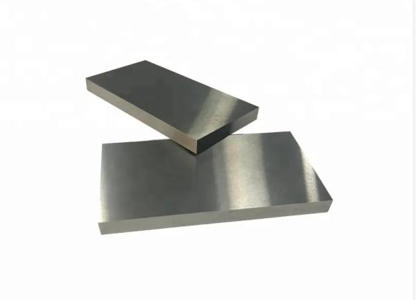 La feuille résistante à l'usure de carbure de tungstène de plat de carbure de tungstène plaquent le bloc adapté aux besoins du client d'usage de carbure