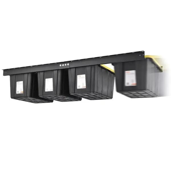 Estaca de armazenamento de garagem montada na parede para contentores de metal pesado no armazém de armazenamento