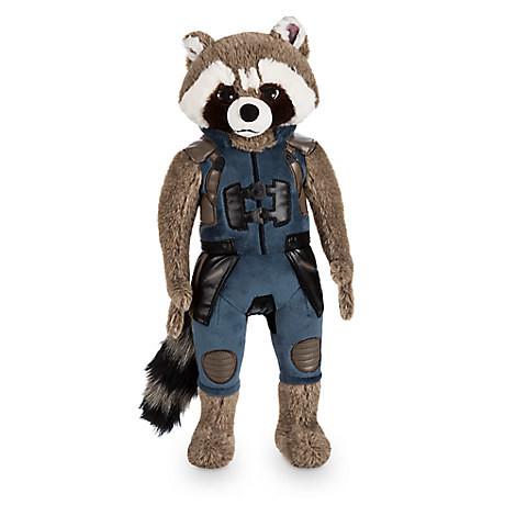 Black Lovely Original Disney Plush Toys Rocket Raccoon cartoon 40cm