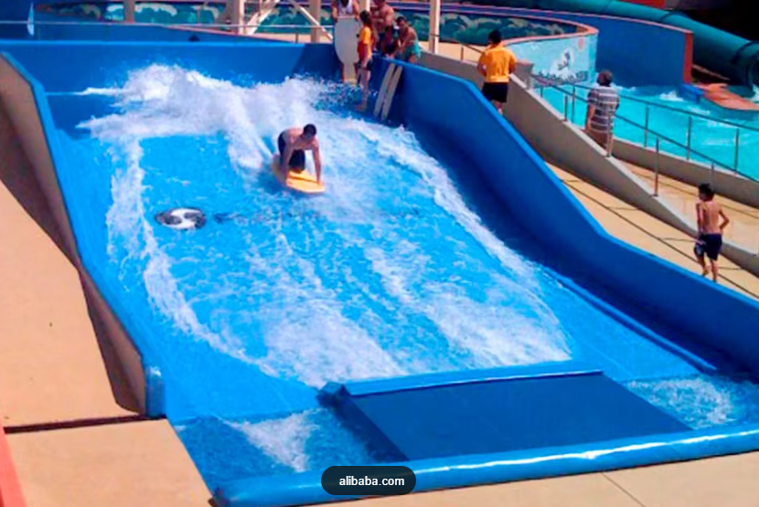 Thrilling Surf Machine Water Play Machine Commercial Compact Surf Simulator 1-2 Riders Small Space