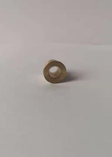 Customized D11mm Kitchen Tap Components , Brass Cover With Teeth