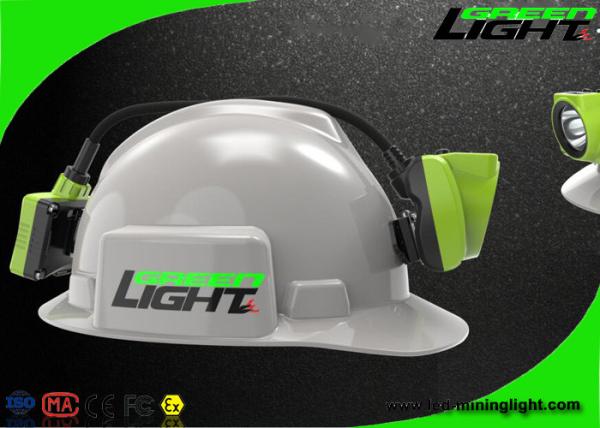 Oled Screen Led Headlamp Mining Hard Hat Lights Lithium Battery 6.8Ah 18000lux