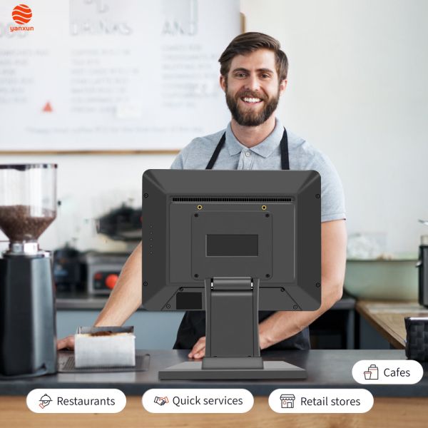 15.6” 10-Point Touch POS Machine  Windows 11 Pro/Android 11, Core i5/2GB RAM, 128GB/32GB Storage, Multi-Port Connectivity for Retail & Hospitality