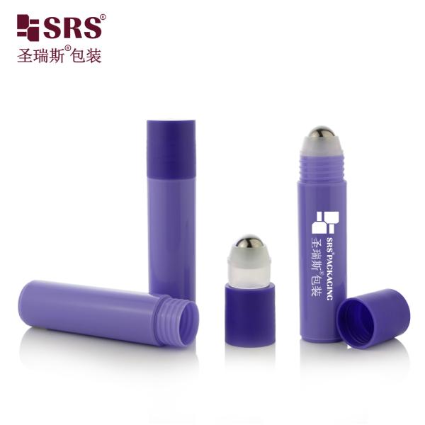 30ml Round Cylinder Shape PP PCR Plastic Roll On Deodorant Gel Serum Bottle Empty Packaging