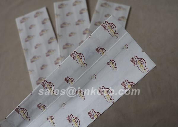 Customzied Logo Flat Bottom Fast Food Paper Carry Bag Accessories Disposable