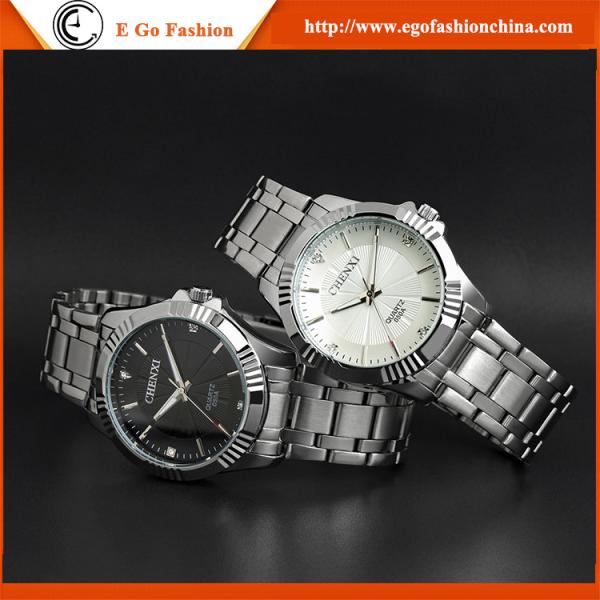 050A Cool Men's Watch Gift Watch Stainless Steel Strap Fashion Watch Big Dial Luxury Watch