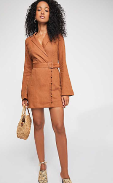 Mujeres del mini vestido de la capa de la ropa de la mujer