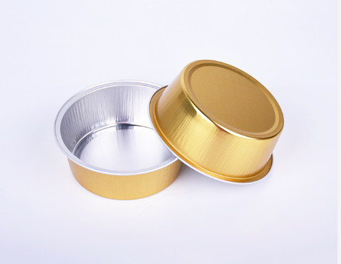 Устранимые алюминиевые выпивая чашки чашек 150ml алюминиевые печь с крышками