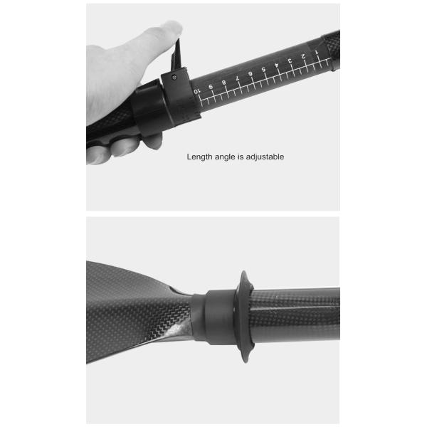 3Carbon Fiber Crank Paddle Double Head Paddle Section Suitable For Kayak Fishing Boat Canoe