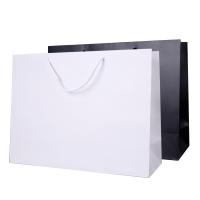 Sacos de compras de papel impressos personalizados com punho 13*19*6cm
