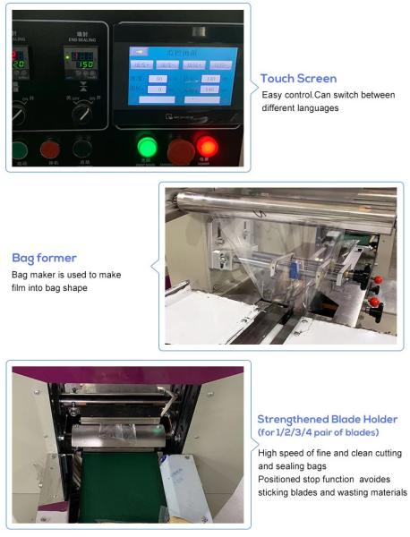 low cost Full automatic Horizontal packaging machine servo control system sexy toys plastic toys packing machine