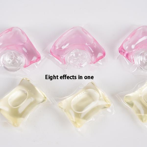 OEM Pink Laundry Detergent Capsules 12g 15g 20g Natural Laundry Pods