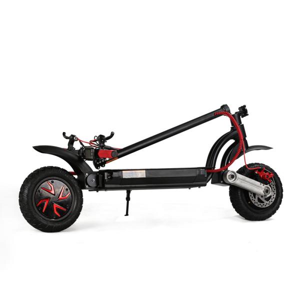 EcoRider E4-9 Two Wheel 48V 10 inch Dual Motor Folding Electric Scooter