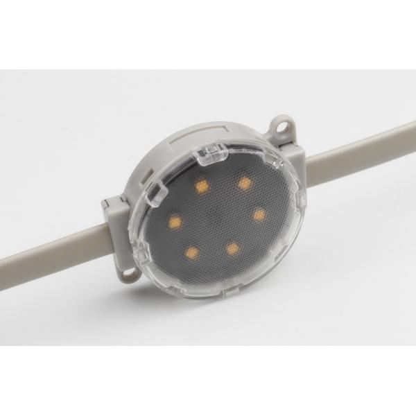 Водоустойчивый свет пункта пиксела RGBW 50MM 2W 24V SMD 3535
