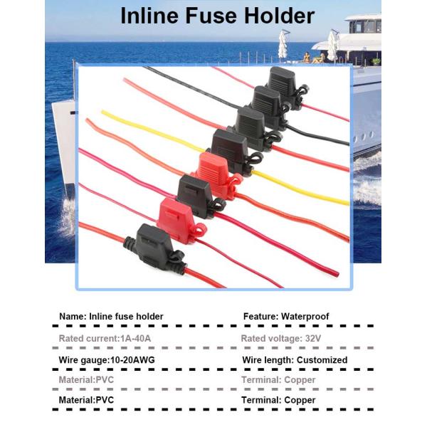 12V 32V DC Водостойкий аккумулятор для морской лодки Автомобильный аудио ANL MIDI MEGA Fuse Box Block Holder