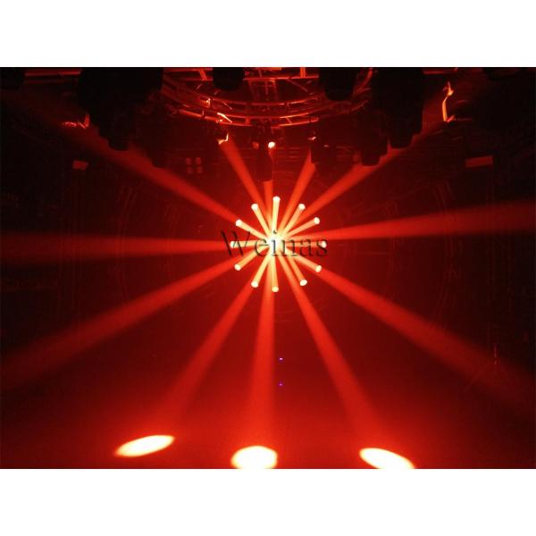 Nightclub LED Beam Moving Head Light  Black Housing Stage Effect Light 120W