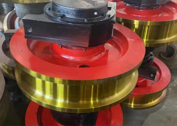 Peças de aço forjadas da máquina da roda para 600X50 Crane Crown Wheel