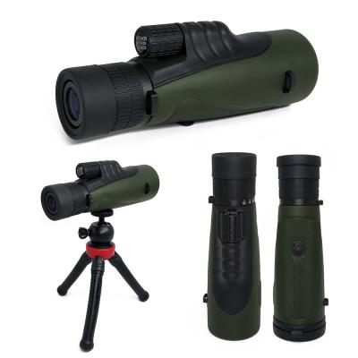 Presentes dos homens de prisma do telescópio BAK4 do monocular do zumbido do poder superior 10-30X50 para a ornitologia