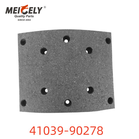 41039-90278 Brake Lining 44066-90278  Standard Type For Trucks Dongfeng