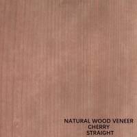 Grain droit naturel américain de Cherry Wood Veneer Quarter Cut de peau de porte