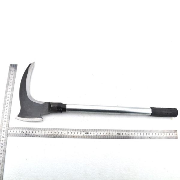 Double Edged Steel Harvesting Sickle 40cm Antislip Long Handled Brush Hook ODM