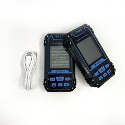 Trilha da navegação do ponto intermediário do equipamento da avaliação da terra de GPS do inventor do lugar