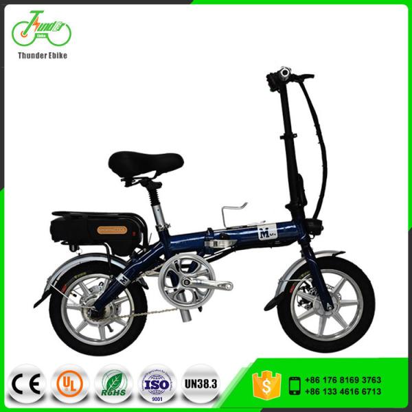 14 48V 350W Mini Children's Electric Pocket Bike with Steel Frame and Easy Rider