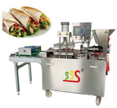 220V / máquina de aço inoxidável do fabricante da tortilha 380V com capacidade de 700 - 3000 Pieces/H