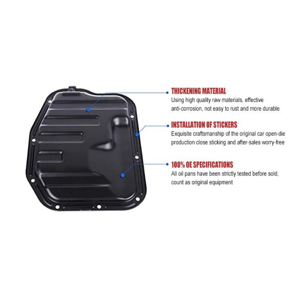 Transmission Oil Pan for Scion xD xB xA Toyota Corolla Matrix 3510652020 U340E U341E