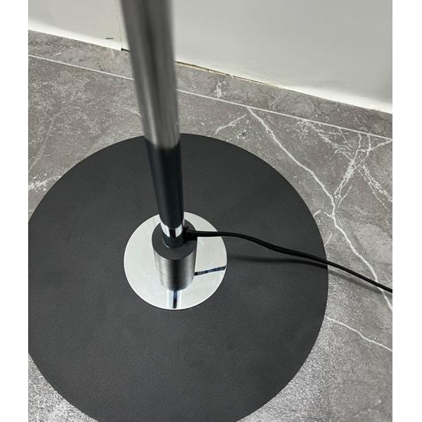 Скандинавская простая светодиодная металлическая напольная лампа современная спальня гостиная гостиница стеклянная лампа