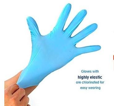 Powder Free Disposable Medical Gloves Medical Accessories Consumables Nitrile Gloves