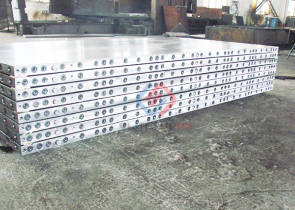 Hydraulic Oil Heating Steel Platen For Hydraulic Press Machine ISO Certify
