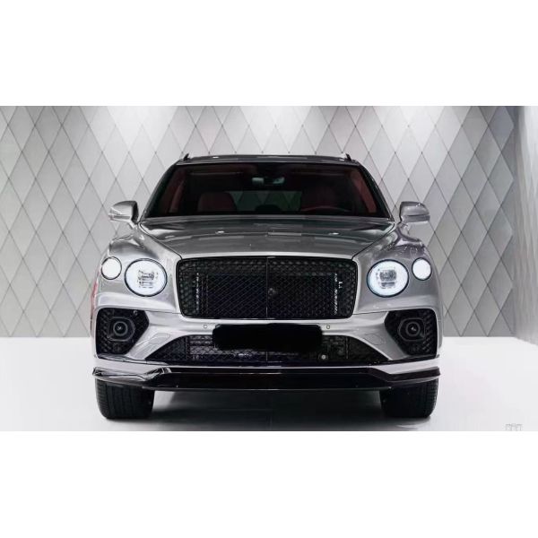 Customized Bentley Bentayga Body Kit Carbon Fiber Front Lip Side Skirt Diffuser Spoiler