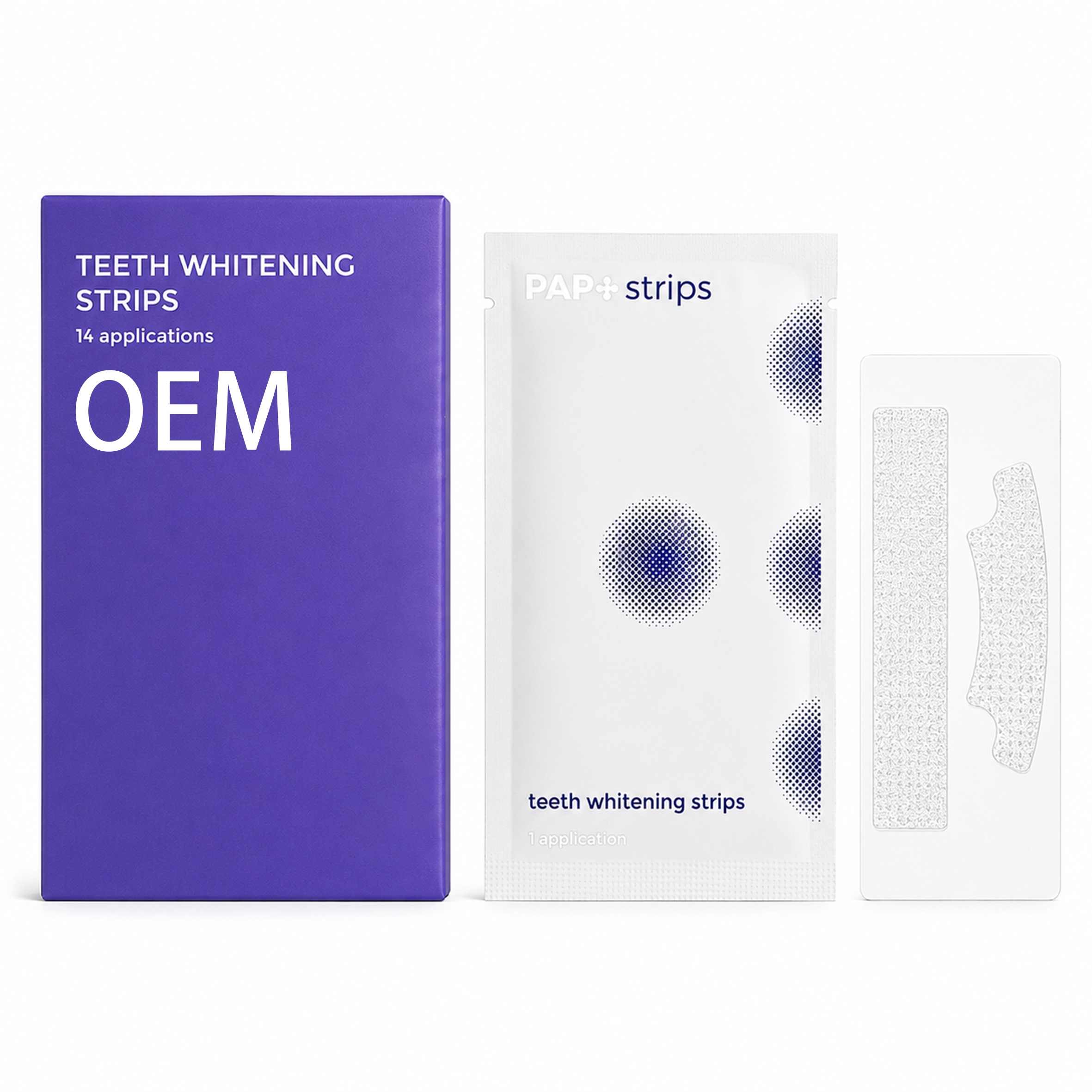 Private Label Tooth Bright Whitening Sticker No Sensitive Non Peroxide Charcoal Effective Teeth Whitening Strips for Professional Dental Clinics