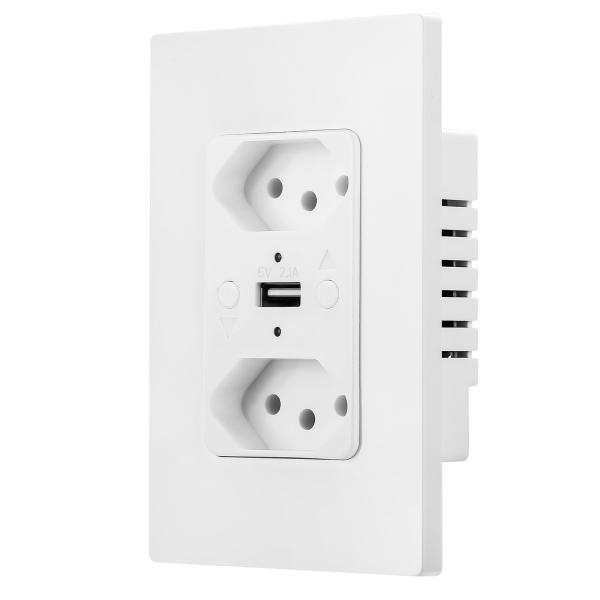 多機能のブラジルスマートWiFiプラグ 10A USB充電
