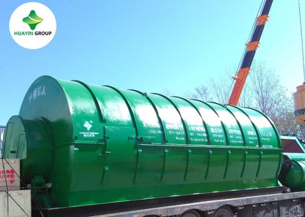 Green Technology Waste Tyre Pyrolysis Plant Mini Pyrolysis Plant Refinery To Oil