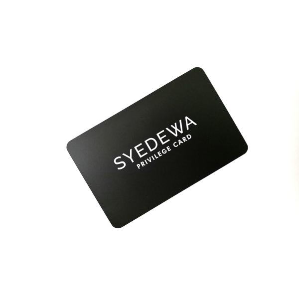 Логотип штейновой черной печати Silkscreen членского билета металла белый