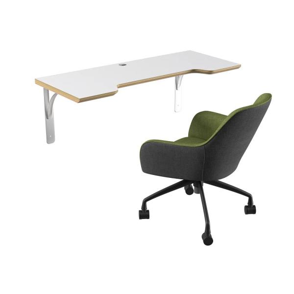 Portable Acoustic Meeting Pods White With Aluminum Frame Material
