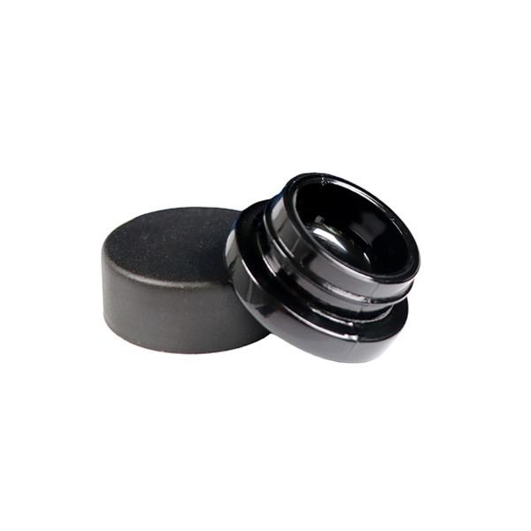 Black Smell Proof Uv Jar Child Resistant 9ml Concentrate Jar